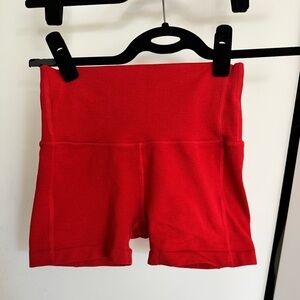 Alphalete shorts red size XS